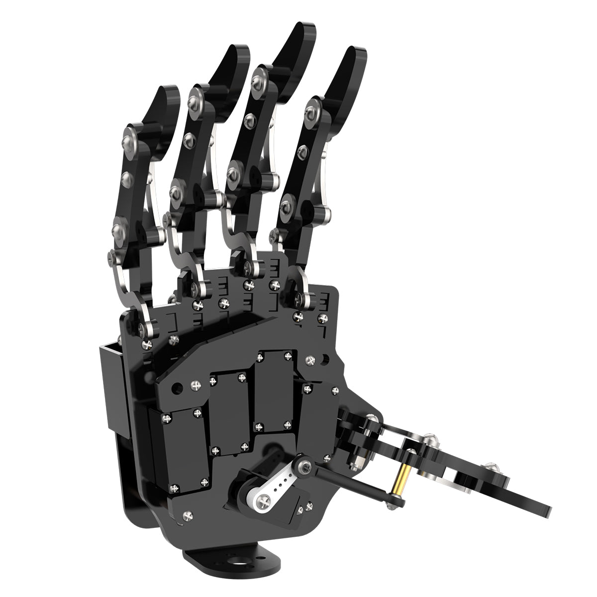 uHand: Hiwonder Robotic Hand Fingers Move Individually for Robot DIY uHand: Hiwonder Robotic Hand Fingers Move Individually for Robot DIY